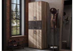Шкаф для белья Паркинс в Тавде - tavda.ok-mebel.com | фото 4