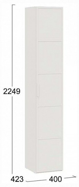 Шкаф для белья Стелла Исп.2 в Тавде - tavda.ok-mebel.com | фото 4