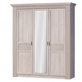 Шкаф для одежды 3-х дверный №180 "Лючия" Дуб оксфорд серый в Тавде - tavda.ok-mebel.com | фото