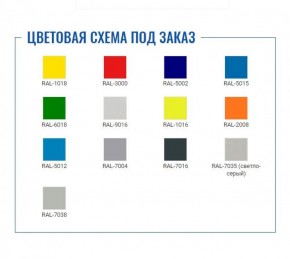 Шкаф для раздевалок усиленный ML-21-60 в Тавде - tavda.ok-mebel.com | фото 2