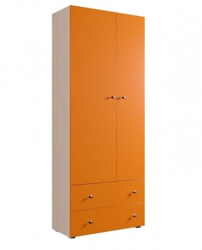 Шкаф ДМ 800 с 2-мя ящиками (оранж) в Тавде - tavda.ok-mebel.com | фото