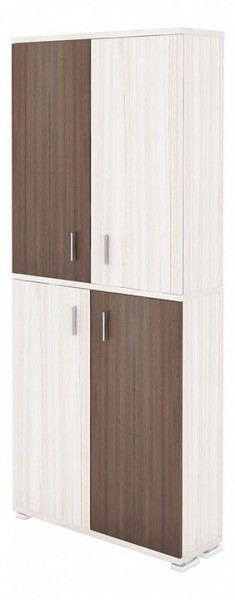 Шкаф книжный Домино ПУ-30-3 в Тавде - tavda.ok-mebel.com | фото