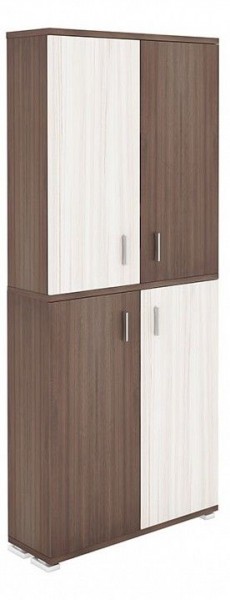 Шкаф книжный Домино ПУ-30-3 в Тавде - tavda.ok-mebel.com | фото