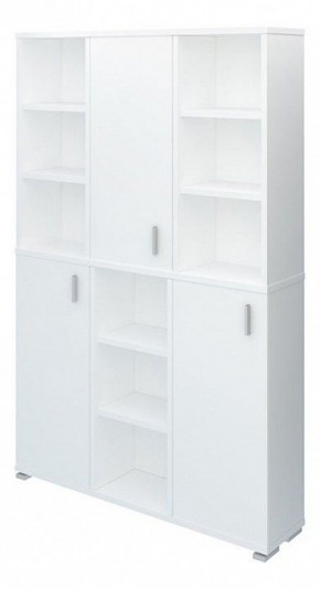 Шкаф книжный Домино ПУ-40-3 в Тавде - tavda.ok-mebel.com | фото