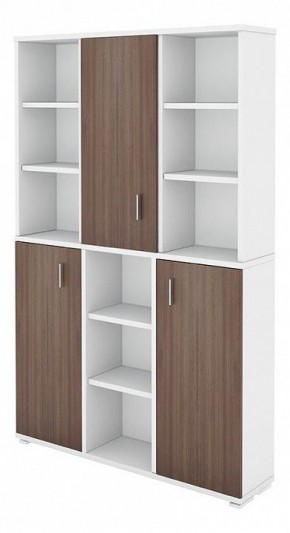 Шкаф книжный Домино ПУ-40-3 в Тавде - tavda.ok-mebel.com | фото