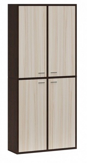 Шкаф книжный Домино СУ(ш2в2)+4ФГ в Тавде - tavda.ok-mebel.com | фото