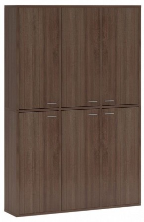Шкаф книжный Домино СУ(ш3в2)+6ФГ в Тавде - tavda.ok-mebel.com | фото