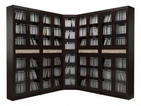 Шкаф книжный Мебелайн-24 в Тавде - tavda.ok-mebel.com | фото 2