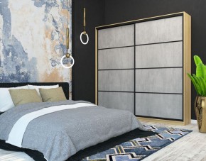 Шкаф-купе Лофт 2400 Шк24-60 (Дуб Сонома) в Тавде - tavda.ok-mebel.com | фото 9