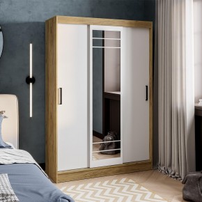 Шкаф-купе Тео ШКК-02 (крафт/белый) в Тавде - tavda.ok-mebel.com | фото