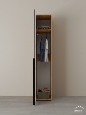 Шкаф Linnea MHR-1 2050х400х510 (ДВ-М 11.1.25) в Тавде - tavda.ok-mebel.com | фото 4