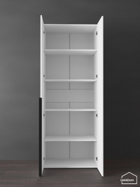 Шкаф Linnea MHR-2-2 2050х800х510 (Белый-М 11.1.2) в Тавде - tavda.ok-mebel.com | фото 4
