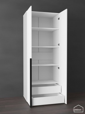 Шкаф Linnea MHR-2-4 2050х800х510 (Белый-М 11.1.2) в Тавде - tavda.ok-mebel.com | фото 5