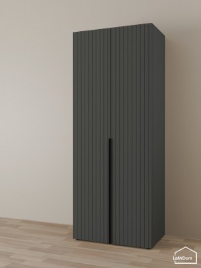Шкаф Linnea MHR-2-4 2050х800х510 (Графит-М 11.1.25) в Тавде - tavda.ok-mebel.com | фото