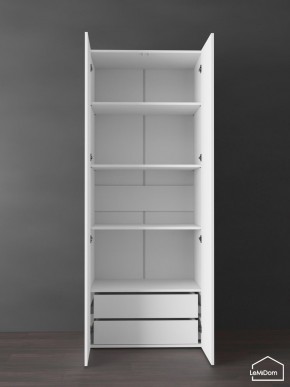 Шкаф Linnea MHR-2PO-4 2050х800х510 (Белый-М 11.1.2) в Тавде - tavda.ok-mebel.com | фото 5