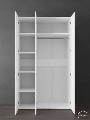 Шкаф Linnea MHR-3PO-1 2050х1200х510 (Белый-М 11.1.2) в Тавде - tavda.ok-mebel.com | фото 5