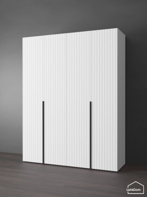 Шкаф Linnea MHR-4-1 2050х1600х510 (Белый-М 11.1.1) в Тавде - tavda.ok-mebel.com | фото