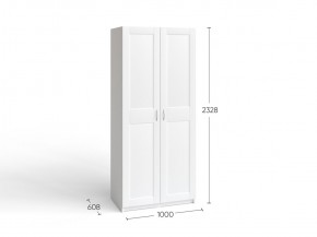 Шкаф МАКС двухдверный широкий, цвет белый в Тавде - tavda.ok-mebel.com | фото 4