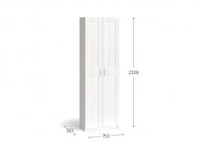 Шкаф МАКС двухдверный узкий, цвет белый в Тавде - tavda.ok-mebel.com | фото 3