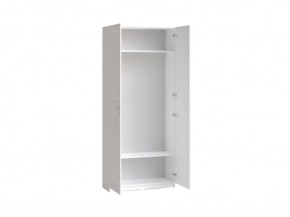 Шкаф МАКС двухстворчатый, цвет белый в Тавде - tavda.ok-mebel.com | фото 2