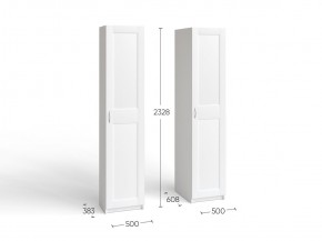 Шкаф МАКС однодверный узкий, цвет белый в Тавде - tavda.ok-mebel.com | фото 3