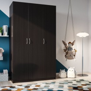 Шкаф ПЕГАС трехдверный, цвет Дуб Венге в Тавде - tavda.ok-mebel.com | фото 2