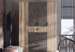 Шкаф платяной Паркинс в Тавде - tavda.ok-mebel.com | фото 4
