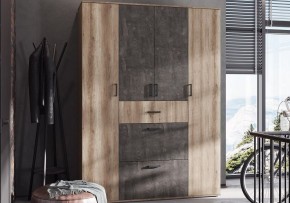 Шкаф платяной Паркинс в Тавде - tavda.ok-mebel.com | фото 5
