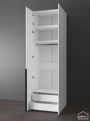 Шкаф с антресолью Linnea MHR-2A-3 2450х800х510 (Белый-М 11.1.2) в Тавде - tavda.ok-mebel.com | фото 5