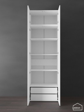 Шкаф с антресолью Linnea MHR-2POA-4 2450х800х510 (Белый-М 11.1.2) в Тавде - tavda.ok-mebel.com | фото 6