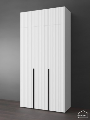 Шкаф с антресолью Linnea MHR-3A-1 2450х1200х510 (Белый-М 11.1.2) в Тавде - tavda.ok-mebel.com | фото