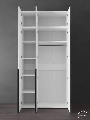 Шкаф с антресолью Linnea MHR-3A-1 2450х1200х510 (Белый-М 11.1.2) в Тавде - tavda.ok-mebel.com | фото 5