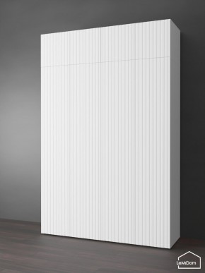 Шкаф с антресолью Linnea MHR-4POA-1 2450х1600х510 (Белый-М 11.1.2) в Тавде - tavda.ok-mebel.com | фото
