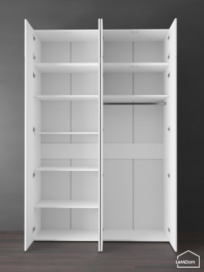 Шкаф с антресолью Linnea MHR-4POA-1 2450х1600х510 (Белый-М 11.1.2) в Тавде - tavda.ok-mebel.com | фото 4