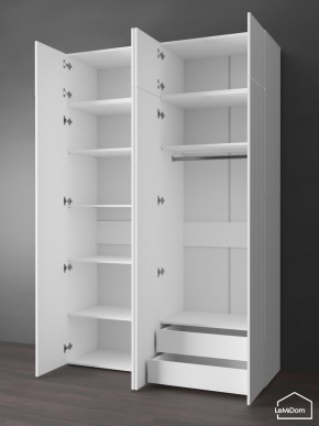Шкаф с антресолью Linnea MHR-4POA-2 2450х1600х510 (Белый-М 11.1.2) в Тавде - tavda.ok-mebel.com | фото 6