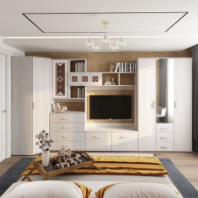 Шкаф угловой Белла (Ясень белый) в Тавде - tavda.ok-mebel.com | фото 3