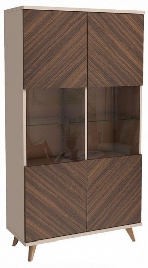 Шкаф-витрина Хармони 468.06 в Тавде - tavda.ok-mebel.com | фото