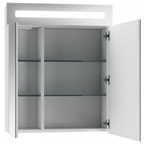 Шкаф-зеркало Аврора 60 с подсветкой LED Домино (DV8005HZ) в Тавде - tavda.ok-mebel.com | фото 2