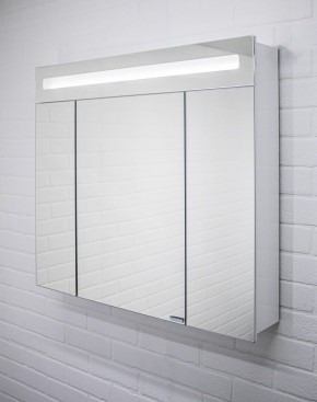 Шкаф-зеркало Аврора 80 с подсветкой LED Домино (DV8009HZ) в Тавде - tavda.ok-mebel.com | фото 5