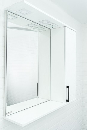 Шкаф-зеркало Charlie 80 правый Домино (DCh2520HZ) в Тавде - tavda.ok-mebel.com | фото 6