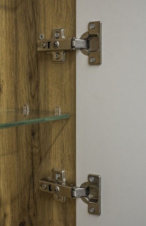 Шкаф-зеркало Craft 100 левый/правый Домино (DCr2206HZ) в Тавде - tavda.ok-mebel.com | фото 9