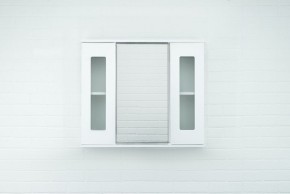 Шкаф-зеркало Кристалл 80 АЙСБЕРГ (DA1804HZ) в Тавде - tavda.ok-mebel.com | фото 4
