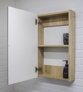 Шкаф-зеркало Мечта 50 Дуб сонома АЙСБЕРГ (DM2318HZ) в Тавде - tavda.ok-mebel.com | фото 4