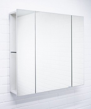 Шкаф-зеркало Мега 75 АЙСБЕРГ (DM4604HZ) в Тавде - tavda.ok-mebel.com | фото 6