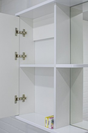 Шкаф-зеркало Норма 1-60 левый АЙСБЕРГ (DA1605HZ) в Тавде - tavda.ok-mebel.com | фото 6