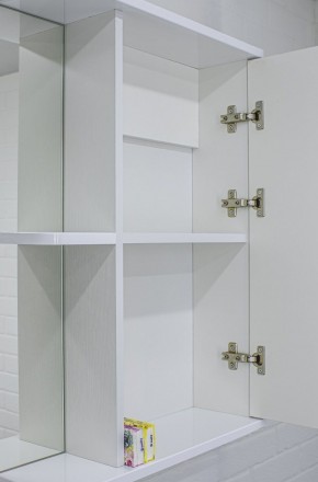 Шкаф-зеркало Норма 2-50 правый АЙСБЕРГ (DA1608HZ) в Тавде - tavda.ok-mebel.com | фото 7