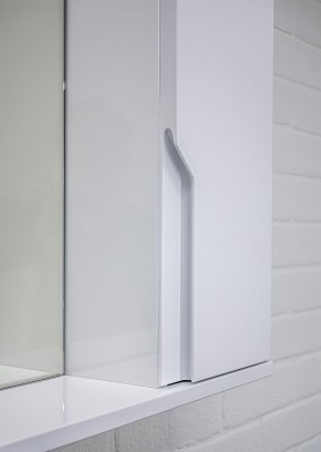 Шкаф-зеркало Optima 65 Эл. правый глянец Домино (DO1907HZ) в Тавде - tavda.ok-mebel.com | фото 11