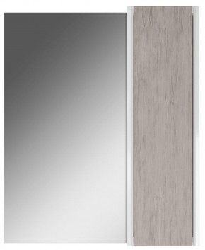 Шкаф-зеркало Uno 60 Дуб серый левый/правый Домино (DU1503HZ) в Тавде - tavda.ok-mebel.com | фото 5