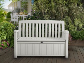 Скамья Patio Bench белый в Тавде - tavda.ok-mebel.com | фото 2