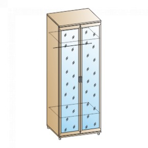 Спальня Мелисса композиция 2 (Гикори Джексон светлый) в Тавде - tavda.ok-mebel.com | фото 2